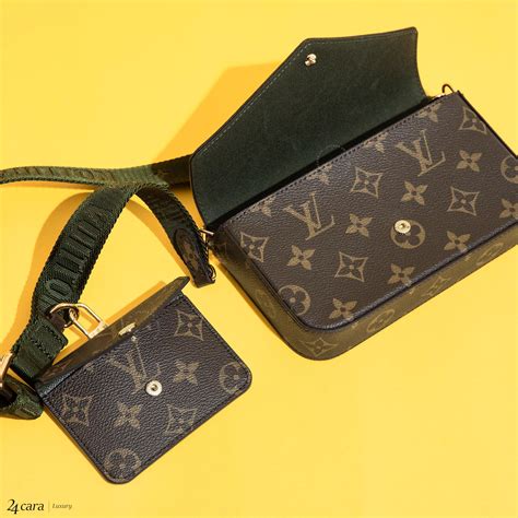 lv bag with strap